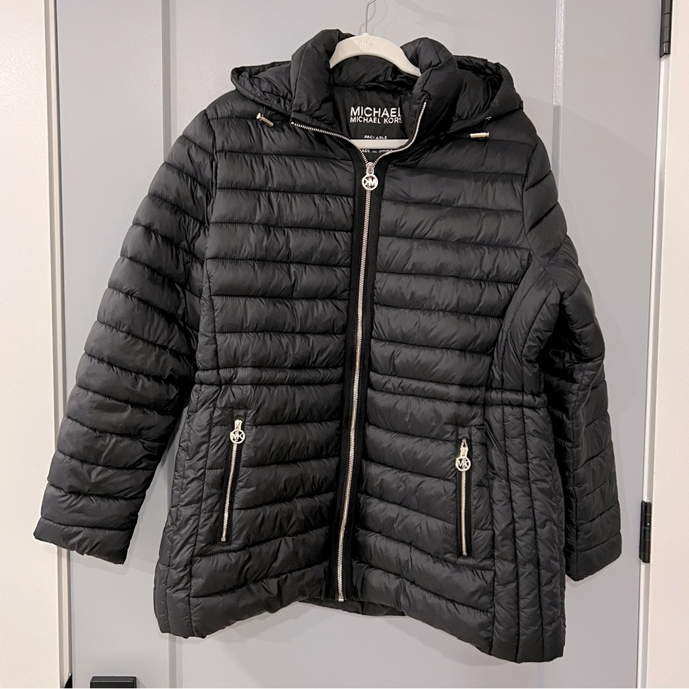 Michael Kors Black Puffer Jacket